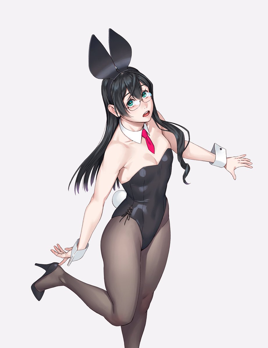 バレンタイン特に何も用意してないのでバニーで茶を濁す淀。 