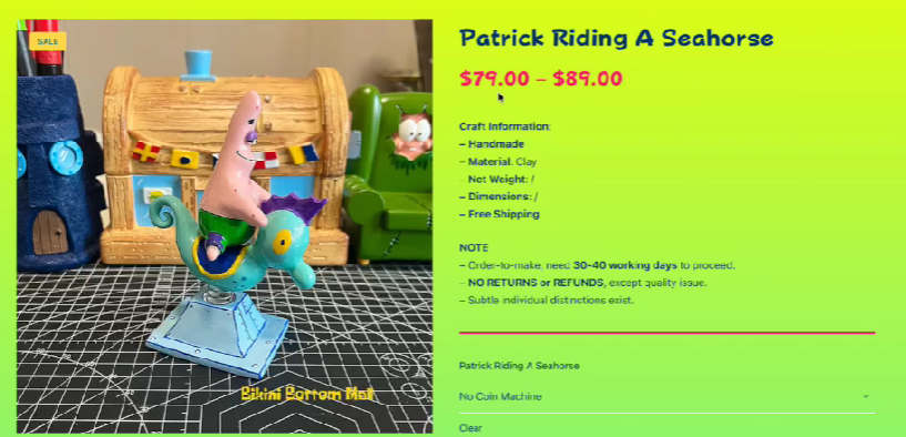 would you rather get mario kart world or patrick riding on a seahorse