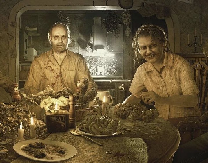 Today’s FPS enemies are Jack and Marguerite baker from Resident Evil 7: biohazard! Happy Valentine’s Day, everyone!
