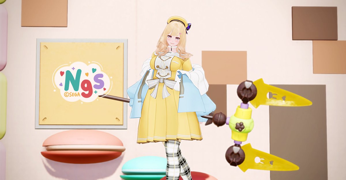 黄色が好きなんです
#PSO2NGS_SS 
#ma7ロゴ