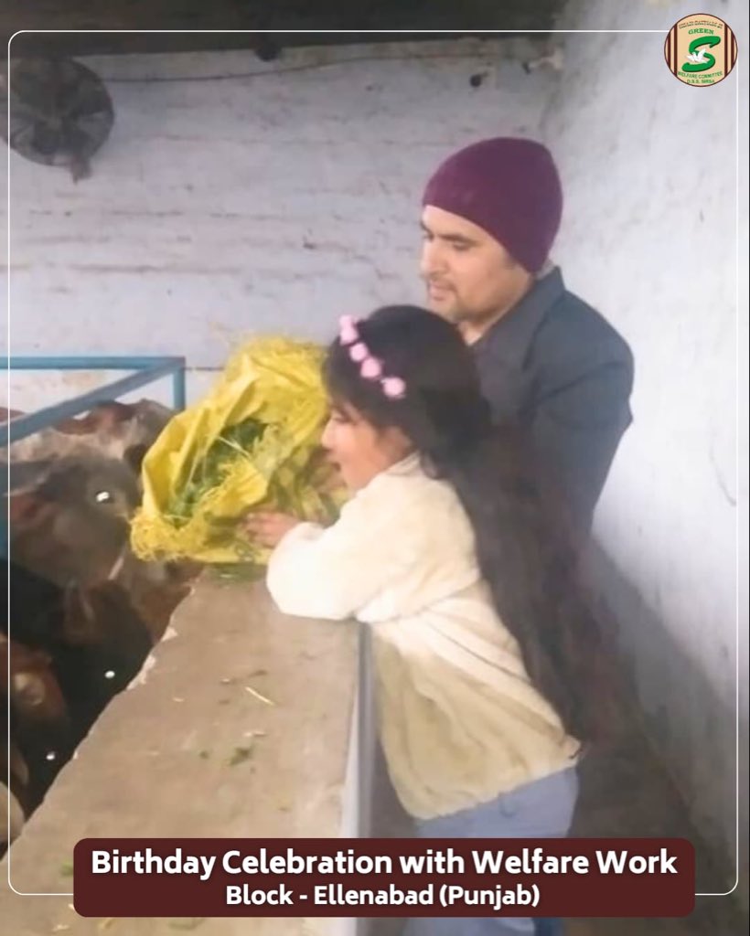 GreenSwelfares's tweet photo. A birthday celebrated not with candles, but with compassion 🌱🐄
By planting saplings and arranging green fodder for stray animals, volunteers turned their special day into a gift of life for nature and voiceless beings.
True happiness lies in serving all creations. 

#BirthdayWithPurpose #CareForNature #AnimalWelfare #TreePlantation