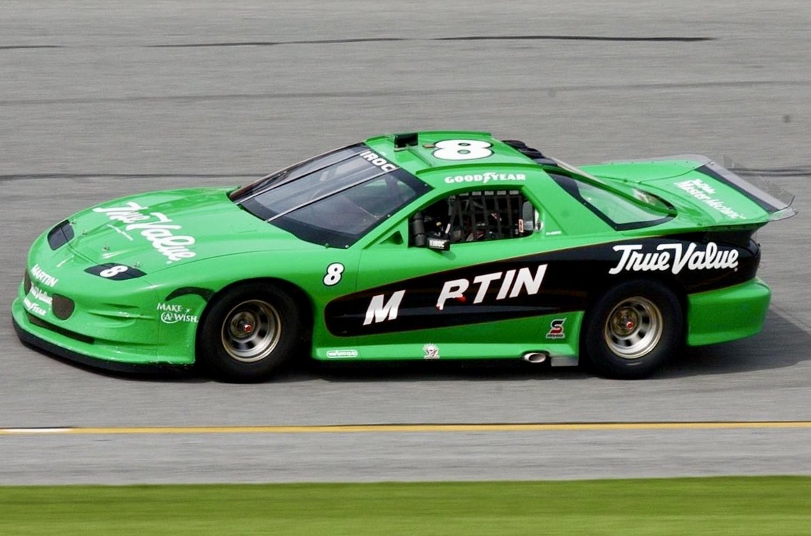 Mark Martin won the 2003 IROC series race at Daytona 23 years ago today ...
