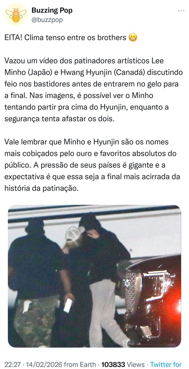 abelhinhaerin's tweet photo. #Hyunho AU | Heated Rivalry 

Lee Minho e Hwang Hyunjin são rivais declarados que disputam o topo do pódio mundial da patinação artística.

Eles são as maiores apostas para o ouro de seus respectivos países nas olimpíadas de inverno, mas, para um deles vencer, o outro precisa + https://t.co/vXsKu7IlyA