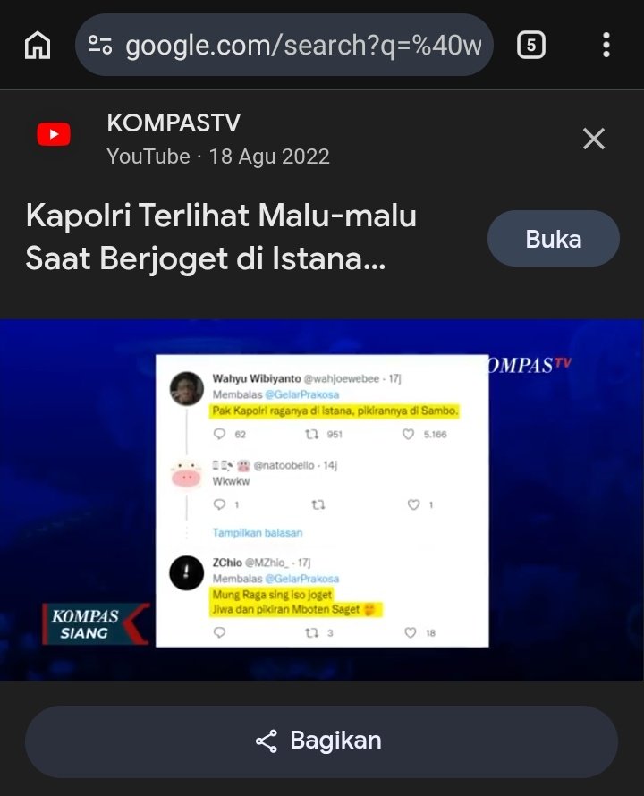 Terima kasih, Sambo.