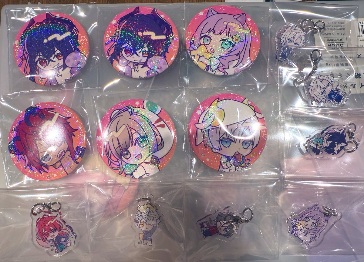 交換】オトメイト オトファン キラキラ缶バッジ キラキラカード