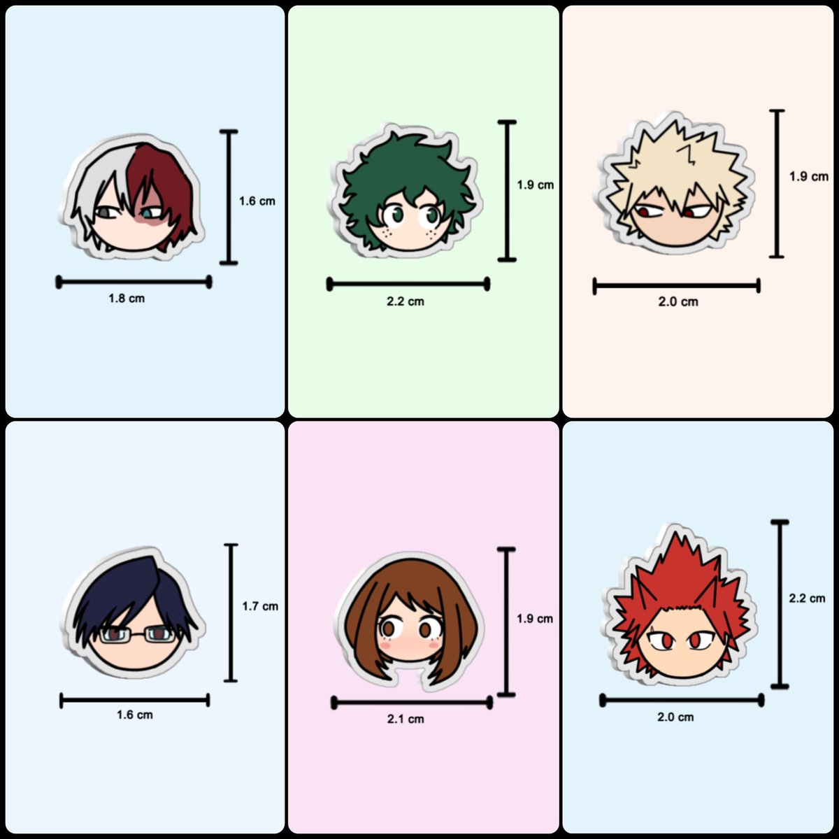 Nihynoctis's tweet photo. The MHA pins are finally available !!!
I’m so proud of them 🥹

Each piece is designed, manufactured and assembled by hand !
This is the first MHA series
More characters will be coming soon ;)

link in my bio 💛

#mha #bnha #pins #art #MyHeroAcadamia #Deku #bakugoukatsuki #shoto https://t.co/z1K5d2yH8b