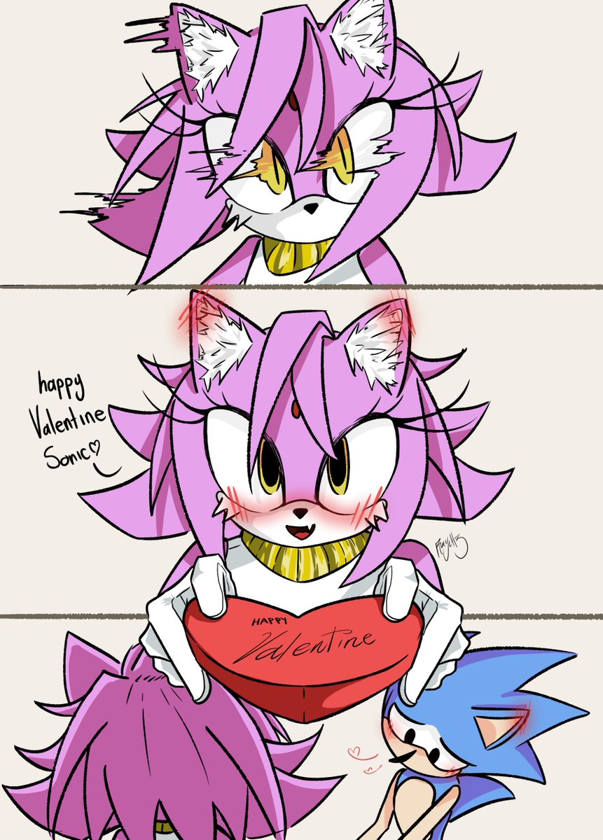 _Raych3_'s tweet photo. Ah! I see  

#Sonaze #SonicTheHedgehog #blaze #fanart #ValentinesDay

(resized xd) https://t.co/VG0FRbVbp7
