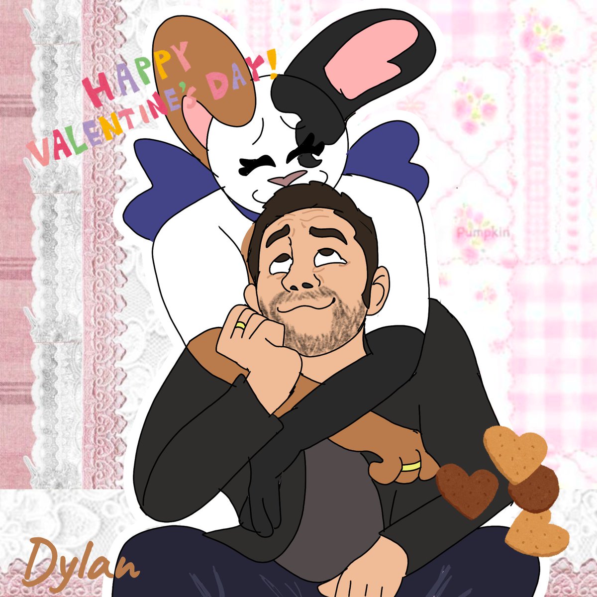 FR3DH3ADS's tweet photo. Happy Valentines day from me and Fred! 🐇🩶
#riverdale #selfship https://t.co/WYNFj5ji9D