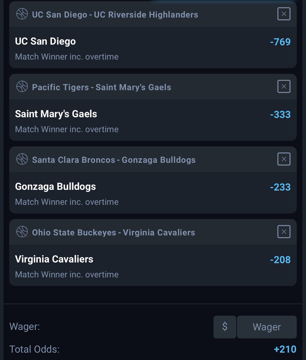 ChoZenLockZ's tweet photo. 2/14/26 PARLAY 🚨🚨

Happy Valentines Day !! But your girl flowers with this win🫶🏼

NUKE POTD(Gonzaga ML🚀)

Current streak 0😢(Michigan State pissed themselves yesterday💩) https://t.co/zVPDZIm1cS
