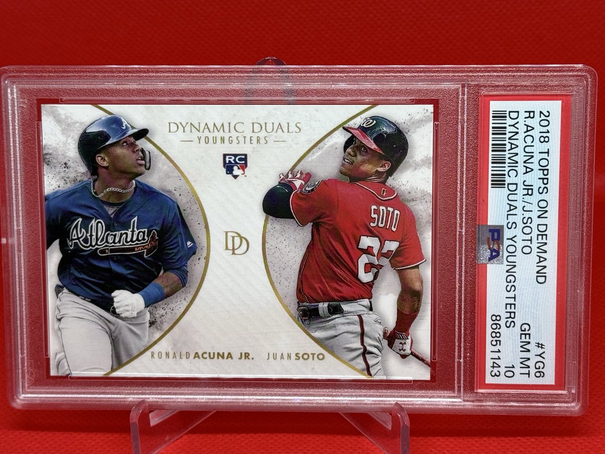 Today's Mail Day! 2018 Topps On Demand Ronald Acuna Jr Juan Soto