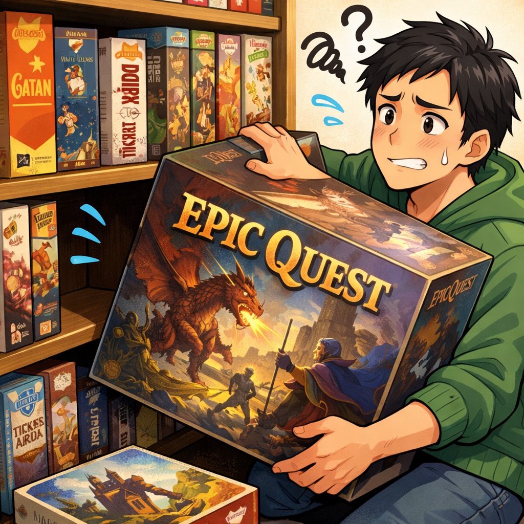 最近のボードゲームの巨大化傾向に関して思う事。ボードゲーマーのスペースには限りがあり、残りのスペースが寿命だと考えると、メーカーは自分の寿命も短くしている事にならないかという事。