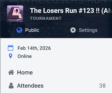 The Losers Run (Online Bracket) tweet media