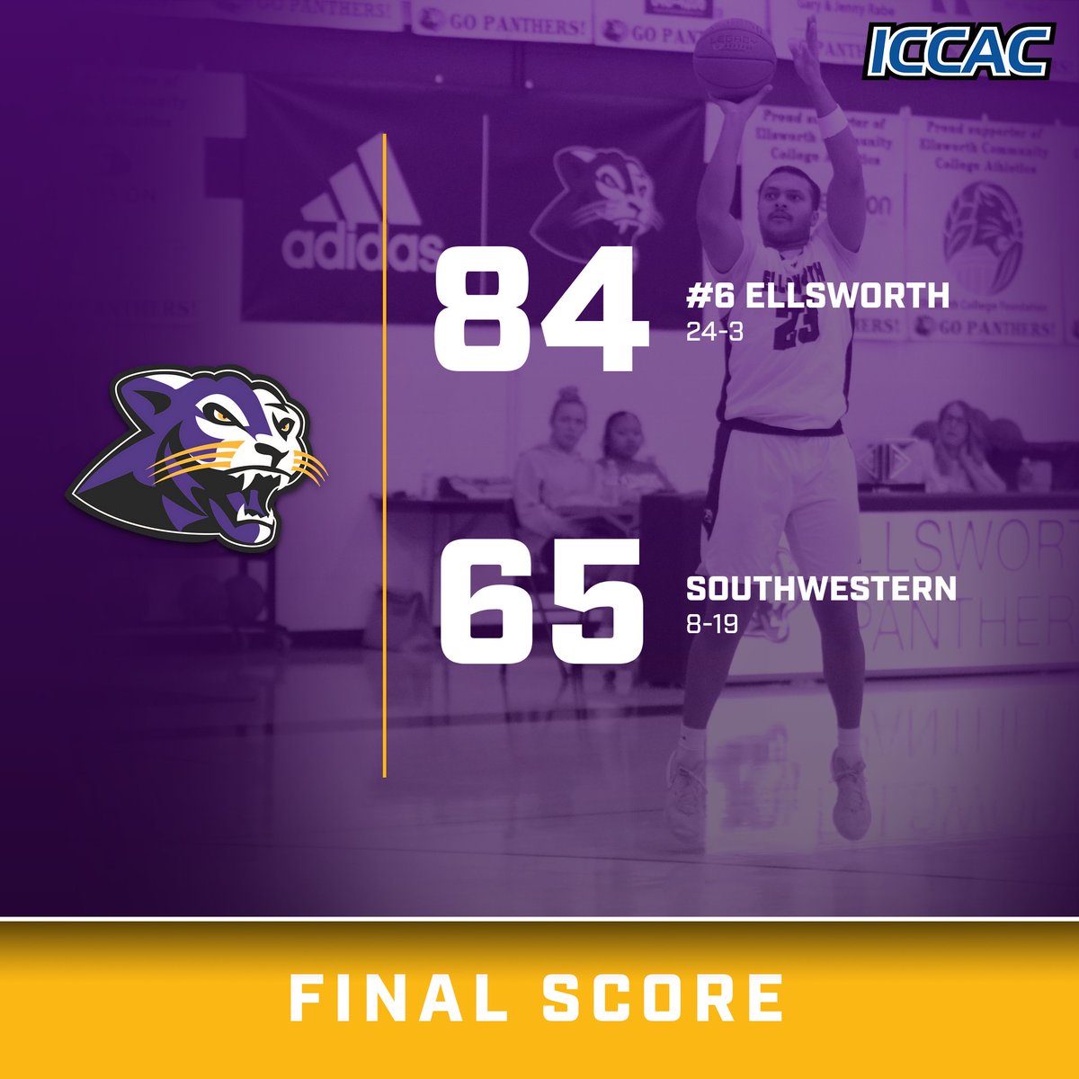 Ellsworth CC Athletics tweet media