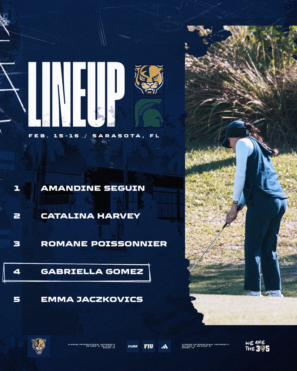 The lineup for the Spartan Suncoast Invite!