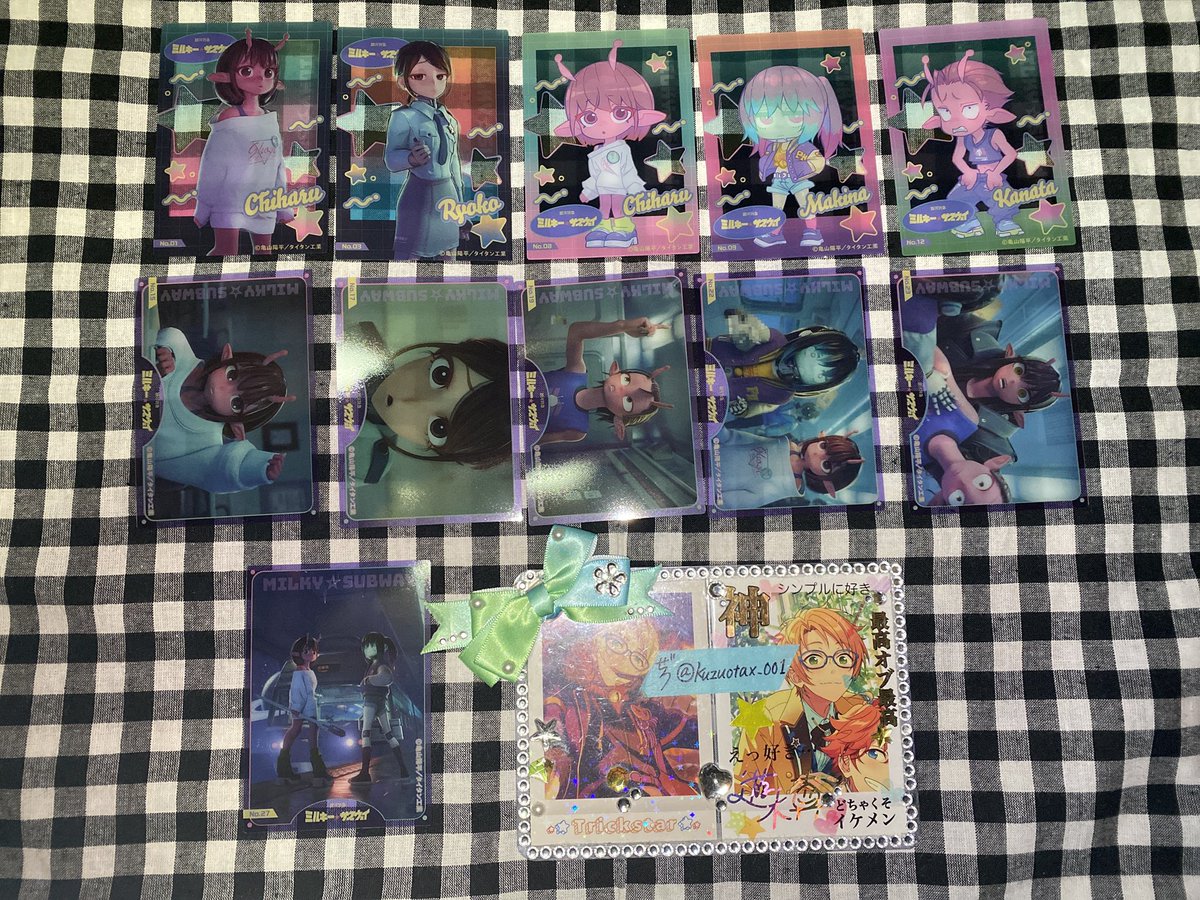 ミルキー サブウェイ ミルサブ コレクションクリア カード 譲 1枚目