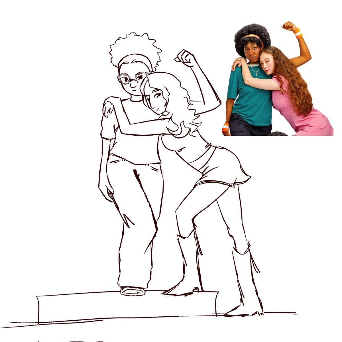 rabisco bbb26 milena e samira as bottoms josie e isabel