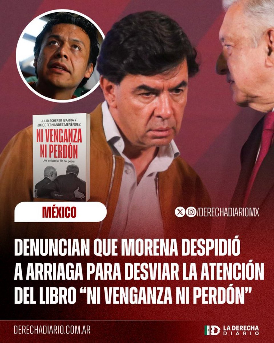 MORENA Y LA CLAUDIA CON SUS CIRCOS PARA DESVIAR LA ATENCIÓN: JESÚS LA DEBE Y LA DEBE PAGAR… FUERON 27 MIL MILLONES DE PESOS… QUEREMOS CUENTAS CLARAS… ESE HDP SE SIRVIÓ CON LA CUCHARA GRANDE.

RT POR FAVOR