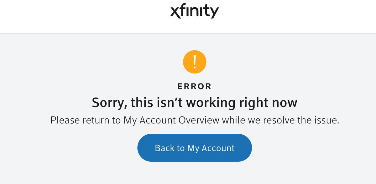 super frustrating <a href="/XfinitySupport/">Xfinity Support</a> 

Can't update payment details.  ChatBot only links back to site that will not load.  Been in this cycle for 3 days.