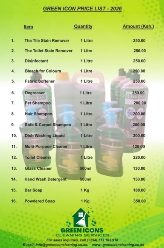 green_icons's tweet photo. We deliver Toilet Stain Remover ,Tile Stain Remover,Fabric Softener,Toilet Cleaner, Disinfectant, Bleach for Colours,Glass Cleaner,Multipurpose/General Purpose Cleaner,Pet Shampoo,Handwash,Sofa,Carpet and Car Wash Shampoo,Bar and Powdered https://t.co/YITFK2rx8r us,0713163918 https://t.co/gNnqb6XTSR