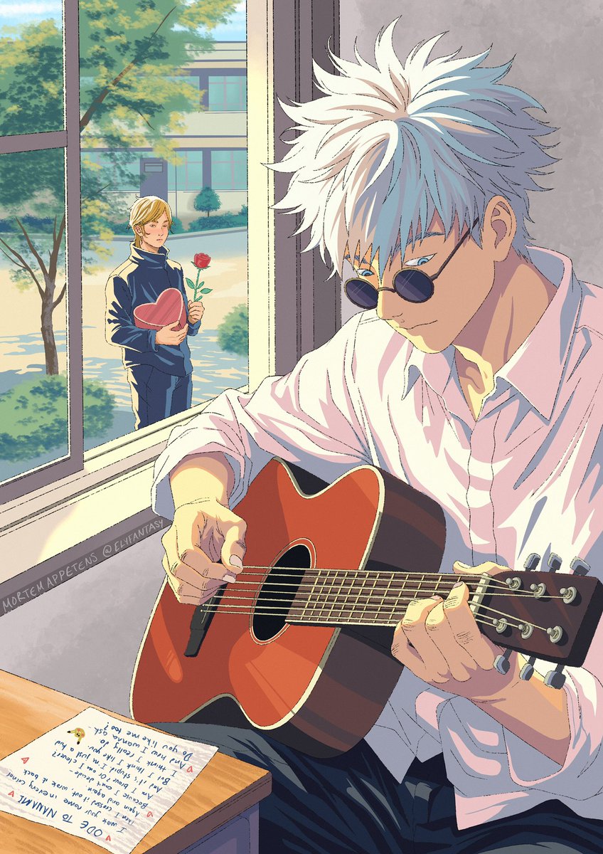 ‘Flowers, Chocolates, and a Jaunty Tune’

Happy V-Day!

#nanago #七五