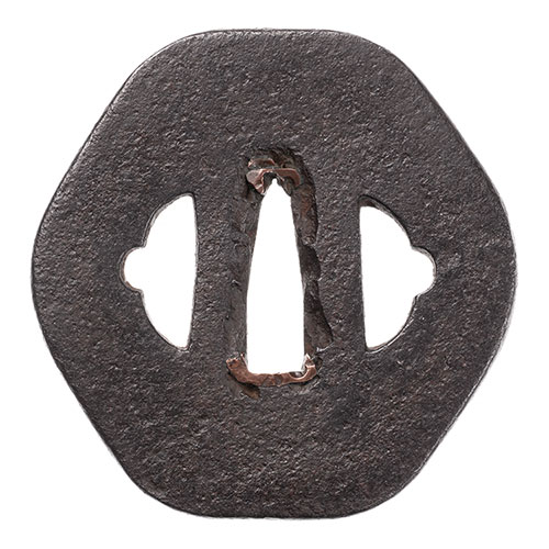 刀装具　日本刀　 アンティーク　時代　武具 水車　透かし鍔　柳生　尾張　鍔　鐔　