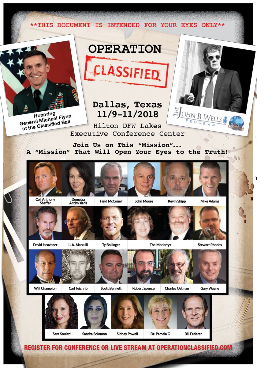 MrsCsCookies's tweet image. [They] got caught! 
NCSWIC!! #MAGA3X
.@GenFlynn 
.@Bannons_WarRoom 
.@WarlordDilley 
.@RealAlexJones 
.@RogerJStoneJr
.@LauraLoomer
.@JackPosobiec
#OperationClassified
#DigitalSoldiers™️