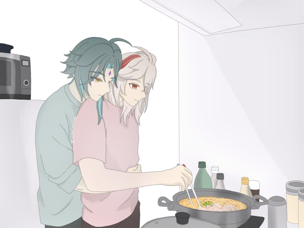 #xiaokazuweek2026 day 3: domestic life
happy valentine's day!! have a sappy and corny xkz for the occasion 💞 #xiaokazu