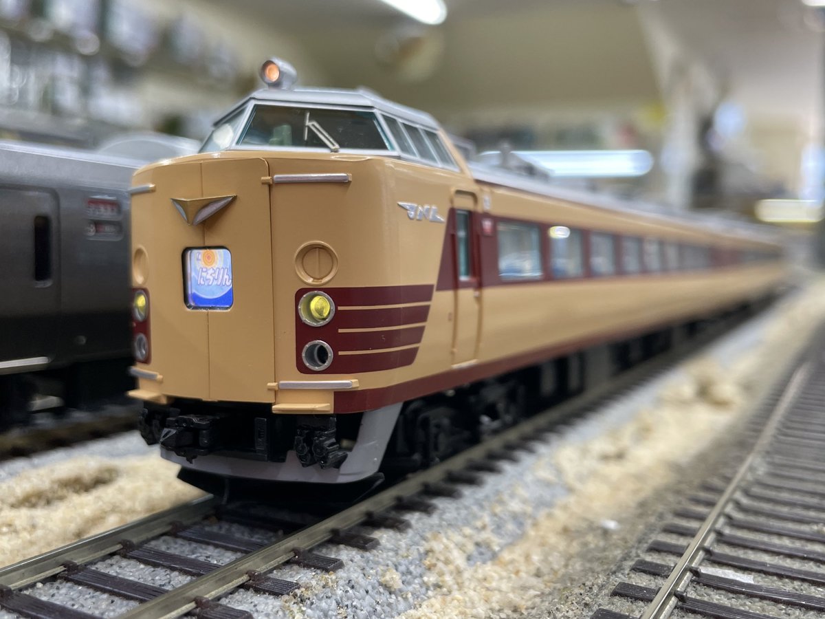 HO TOMIX 485系 セットアップ完了！ クハ481-200のセットを使って 1984