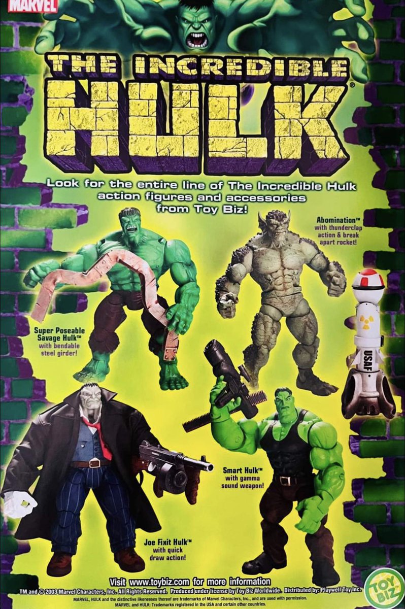 今回のプロフェッサー（スマート）ハルクは2003年ToyBizのThe Incredible Hulk Comic Book Waveからのインスパイア。

先だって同インスパイアのアボミネーションが発売されているので追うなら今！
パッケージが無茶カッコいいのだ！ 

garimpeiro.buyshop.jp/items/134432527
