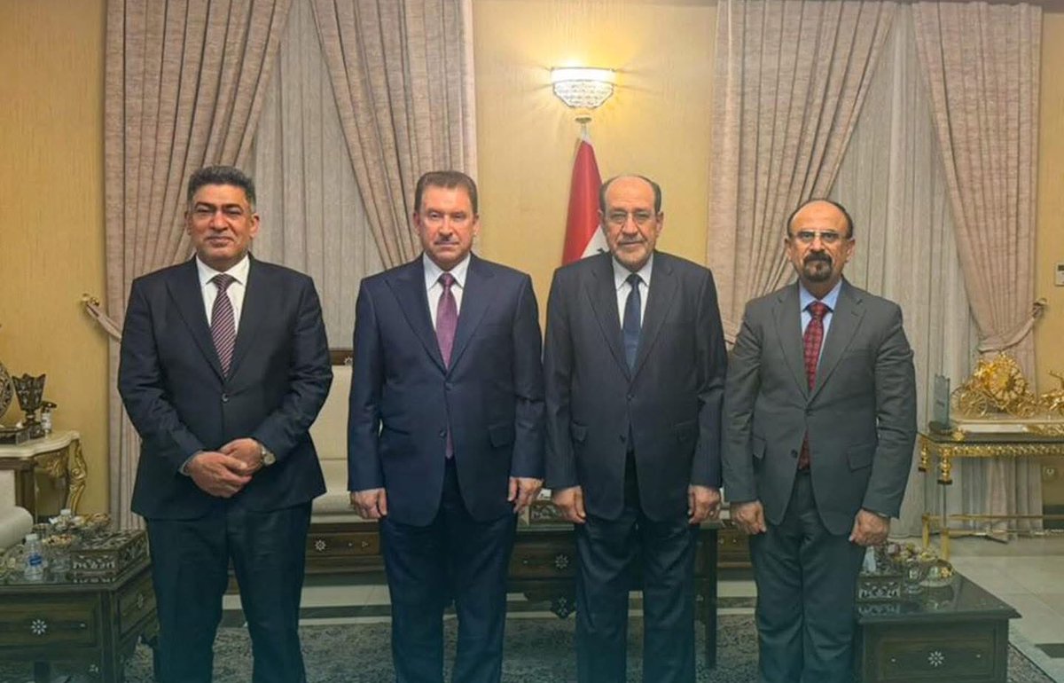 وفد تحالف خدمات زار السيد نوري المالكي بهدف دعم التوافق الوطني وضمان انسيابية الاستحقاقات الدستورية