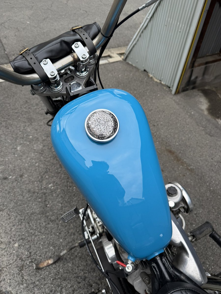 Harley Davidson Shovel Head 74FXE 1st Anniversary 🏍️ ・ 竹内彫金