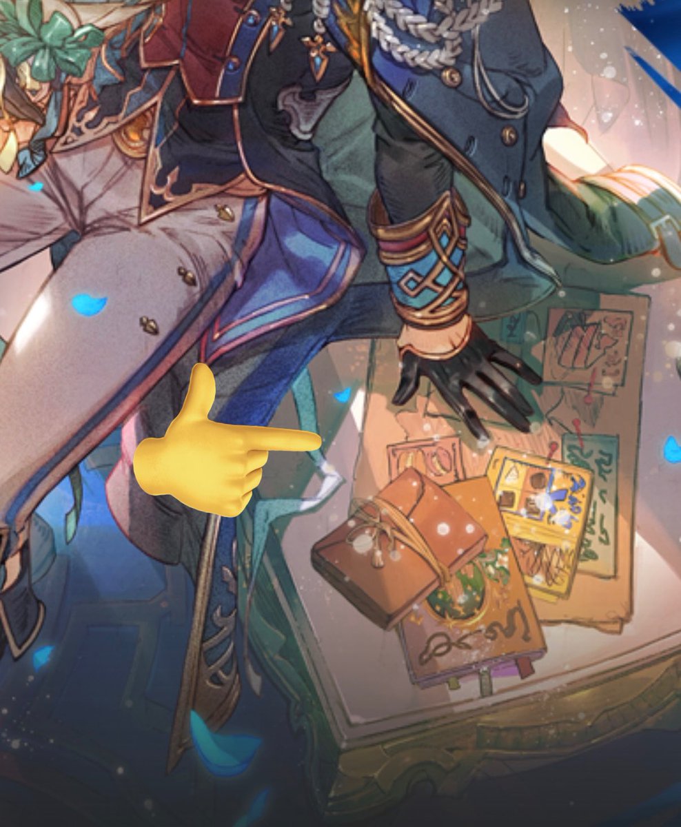 バレガウェのイラスト鑑賞n回目でやっと気がついたんですけど、これもしかしてルリアノートのボイスのデートプラン(※本人はデートだと思ってない)を練ってる時の資料じゃないですか？？？？？？？？？？？？？？おい、かわいい