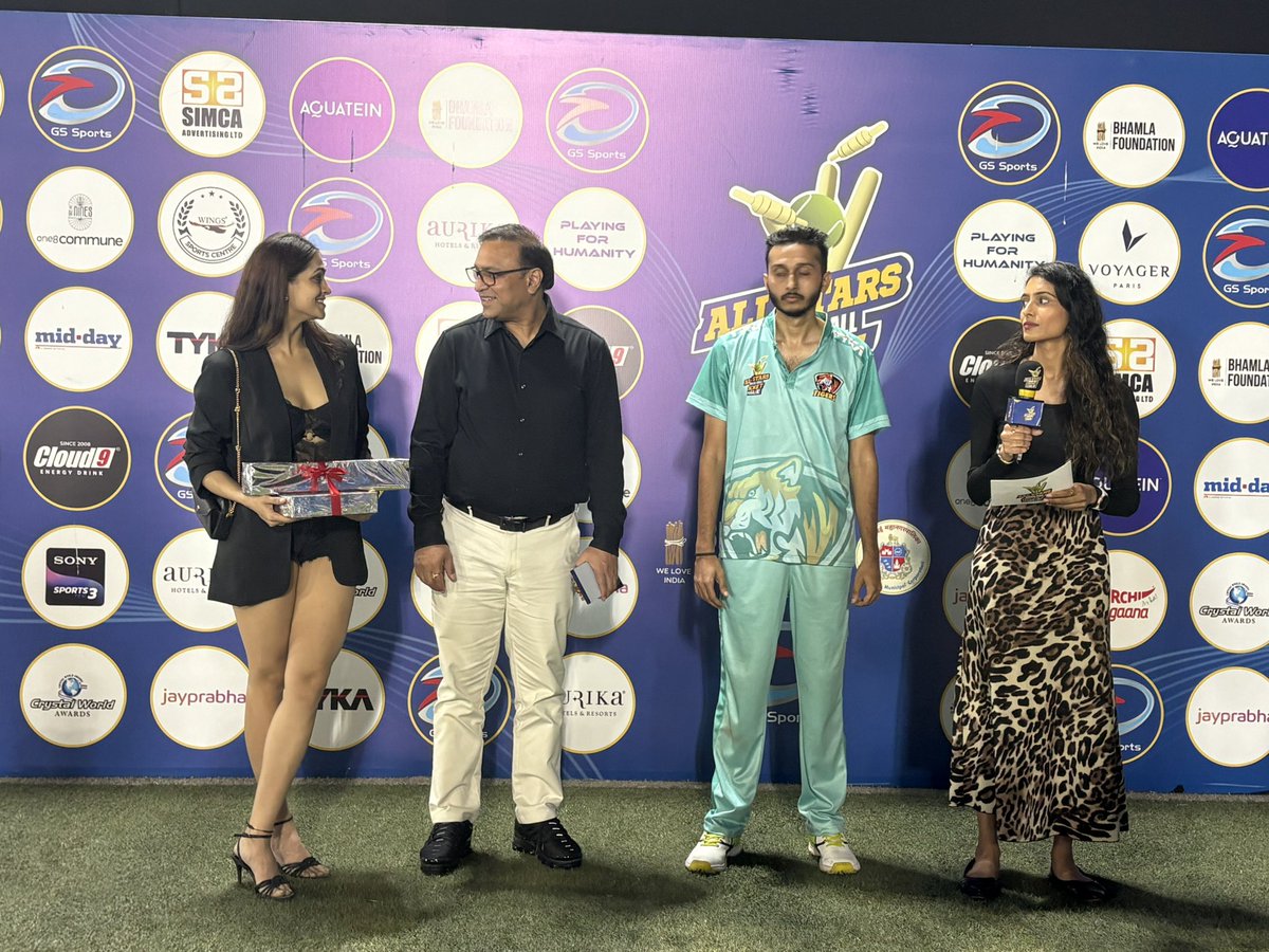 pradeepraiindia's tweet image. It was truly delightful to witness the thrilling cricket match between film stars and television celebrities. The event, All Stars Tennis Ball Cricket League Season 2, beautifully blended entertainment with #Sportsmanship 
#cricket  #bandra #celebrity #bollywood #maharastra