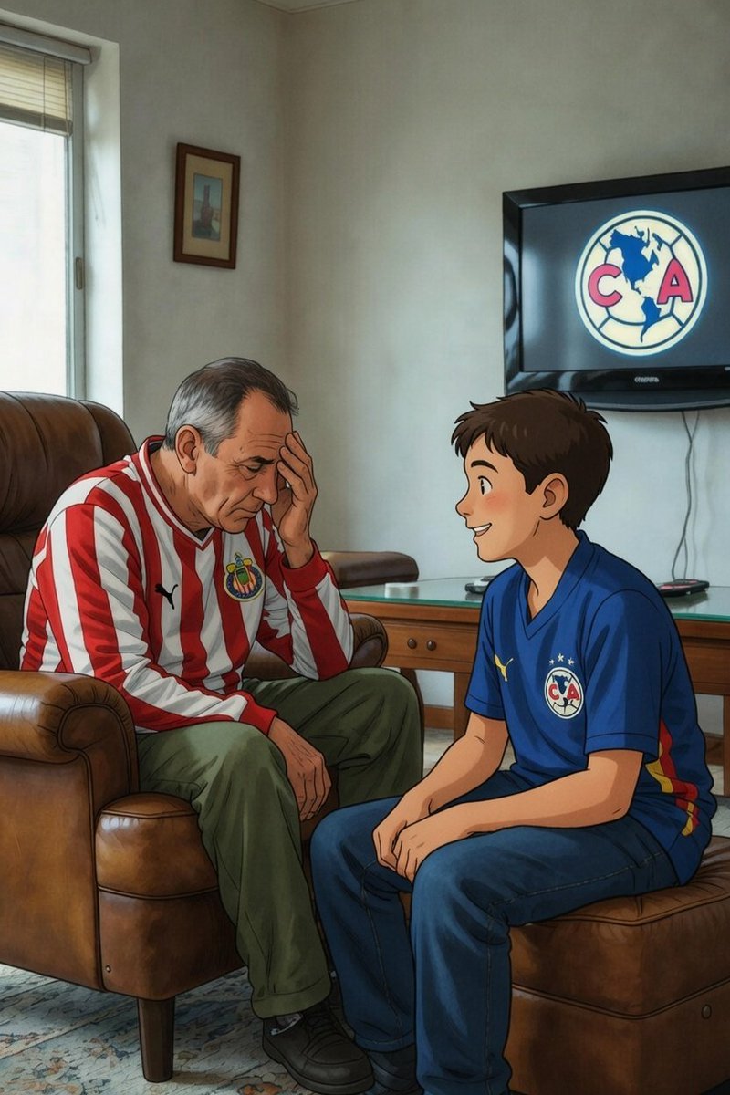Un dato durísimo...

Un aficionado de Guadalajara que ha visto 5 veces campeon a su equipo tiene 64 años.

Un aficionado del Club América que ha visto 5 veces campeon a su equipo tiene 13 años.