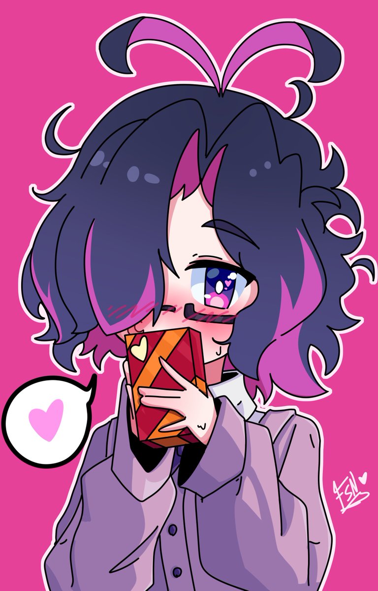 Feliz día de San Valentin 💝
#DrawYume #SanValentín #14deFebrero #HappyValentinesDay