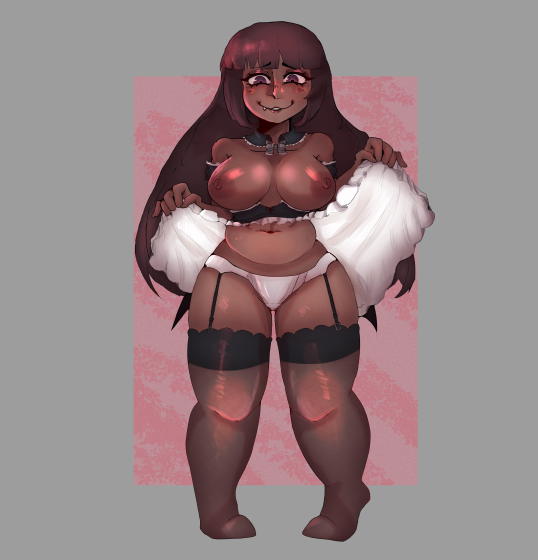 without a drawing, human (closed commissions) tweet media