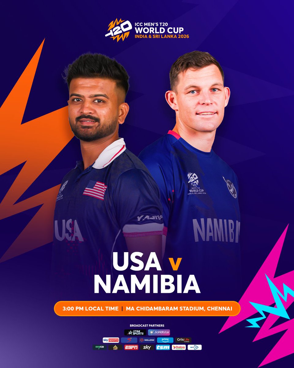 ICC's tweet photo. You don't want to miss these ones 😮‍💨

Don't miss any of the action. Broadcast details here 📺 https://t.co/NPykWM7qqY https://t.co/3ONzRm9TCw