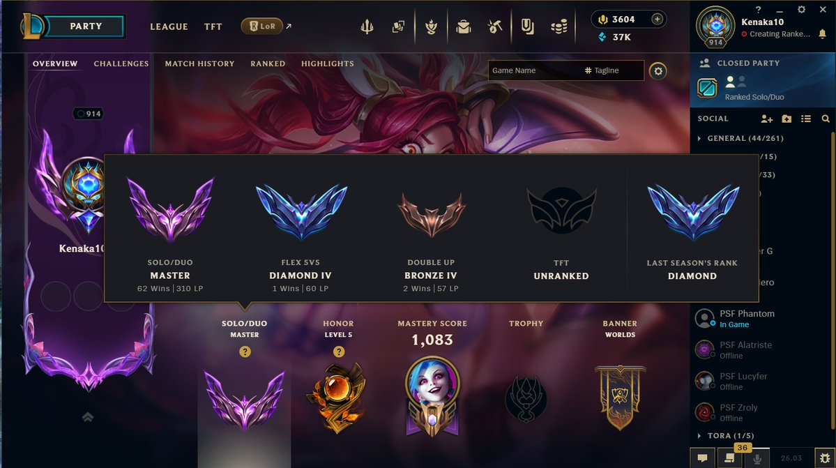 Gente, rompemos la barrera de los 300lp 🤠