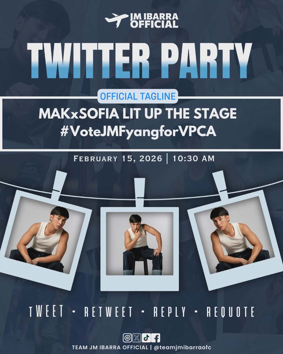 TEAM JM IBARRA TRENDSETTER✈️ tweet media