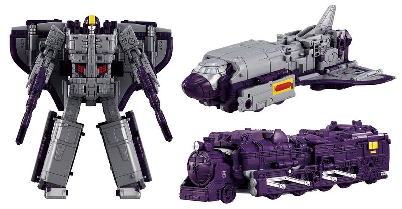 NeonMicron's tweet image. The Astrotrain situation is terrible because at this point my only options are:
1 - Buy the Dramatic Capture pack with 2 other figures I don't want
2 - Buy the Siege/Earthrise version that has shit on his legs
