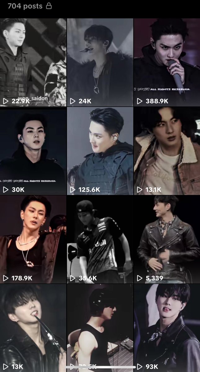 hey guys look at my dada won collection on tiktok