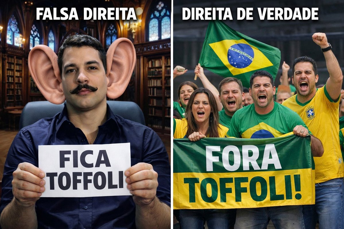 Falsa direita 🆚 Direita de verdade