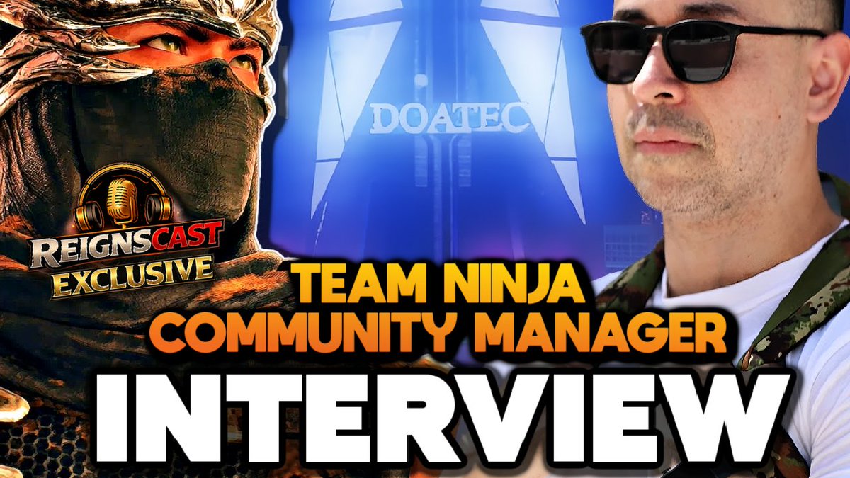My interview with @omastero is now live! Check it out to hear some of his thoughts as a prior competitor turned community manager of Team Ninja! 
#DeadOrAlive6LastRound #DeadOrAlive7 #TeamNinja

youtube.com/watch?v=vXGzno…