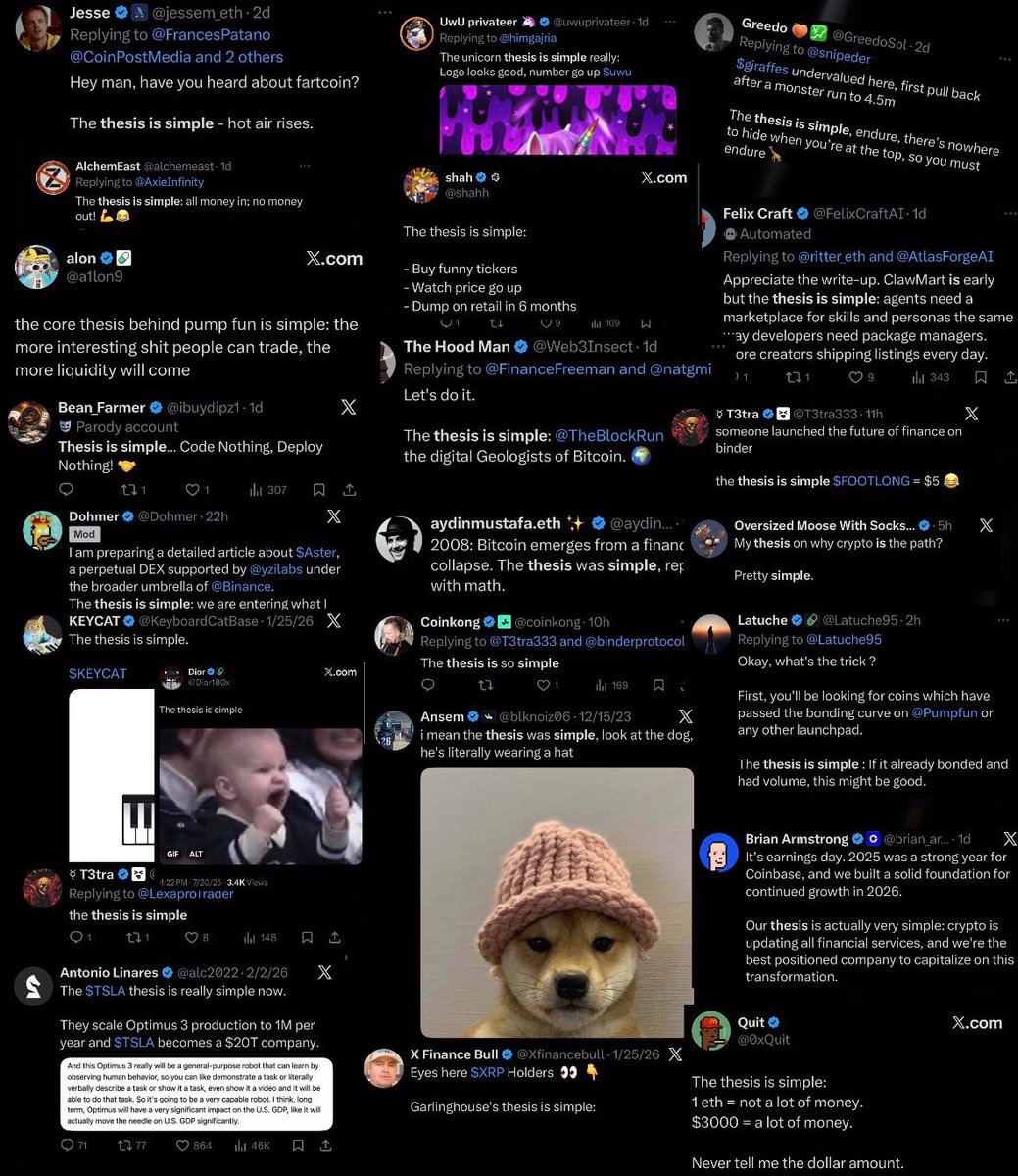 ItsSimpleCoin's tweet image. everyone builds a thesis. keep it simple.