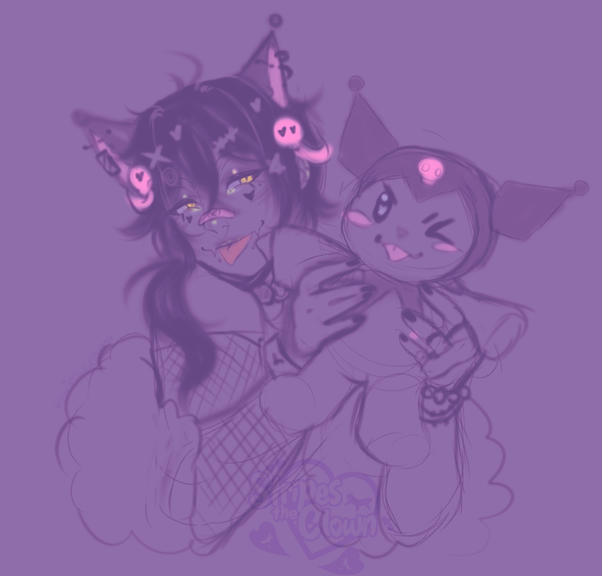 💜Kuromi Boy💜
#stripedscribbles #keillust