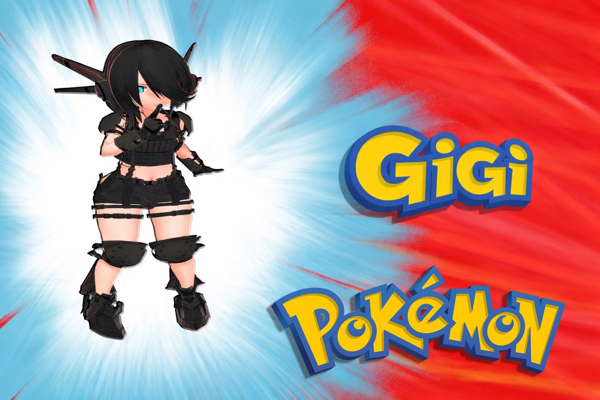 Cheshire_NK_Cat's tweet photo. Who's that pokémon ? G.G (Gigi)

#Pokemon #koikatsu #meme #3DArt https://t.co/jXeJ75TR46