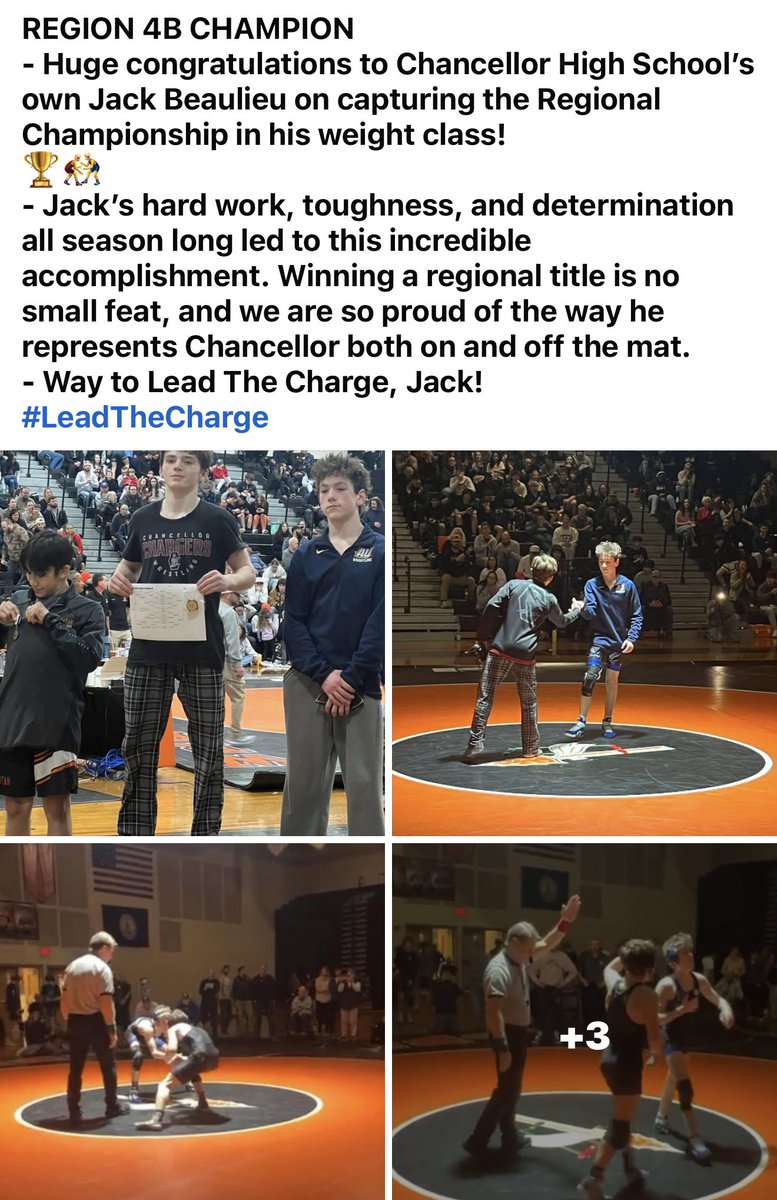 Chancellor Athletics tweet media