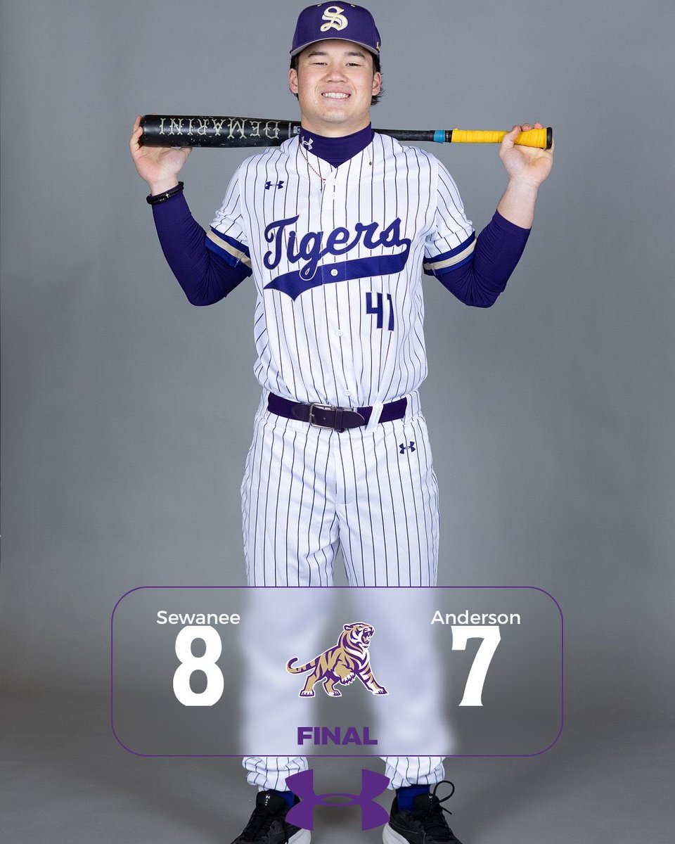 SewaneeBaseball's tweet photo. DH sweep for the Tigers! 

#YSR https://t.co/2FL573DbBi