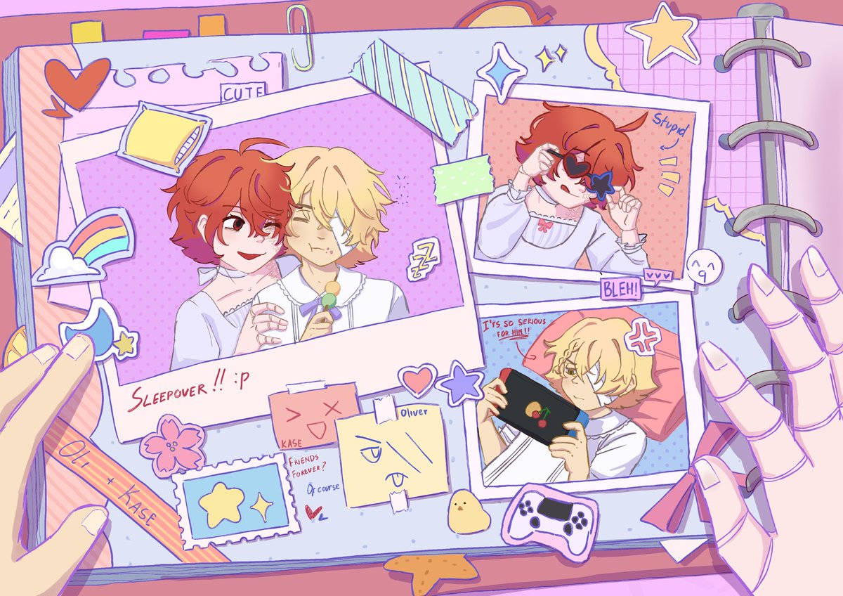 Art by <a href="/Selacchimo/">Jermaine ❤️‍🩹❌</a> 

#Olikase #Vocaloid #Vocaloid_Oliver #VOCALOIDFukase