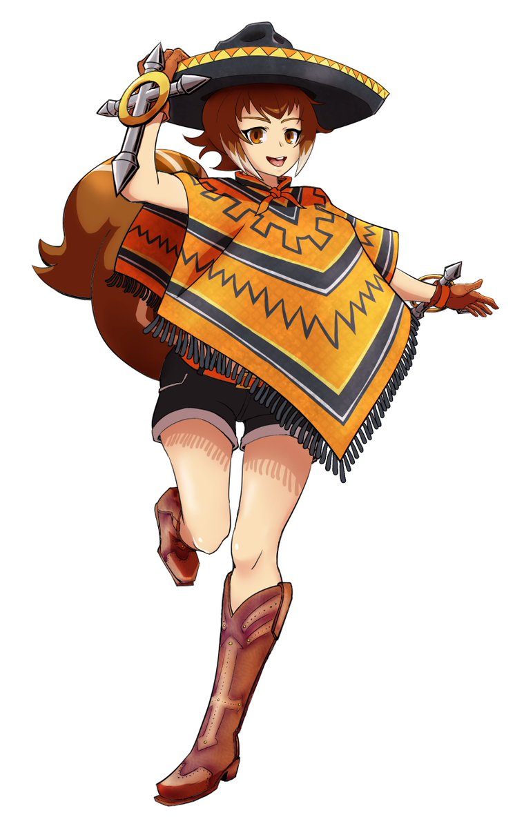 I'm surprised how much people seem to like the western outfits iv made for BB characters. I recently received a request for a Makoto with that theme.

thank you <a href="/MateoKaraguchi/">YellowJacketKaraguchi🔜TXSD🔜Combo Breaker🔜CEO</a> for the commission.